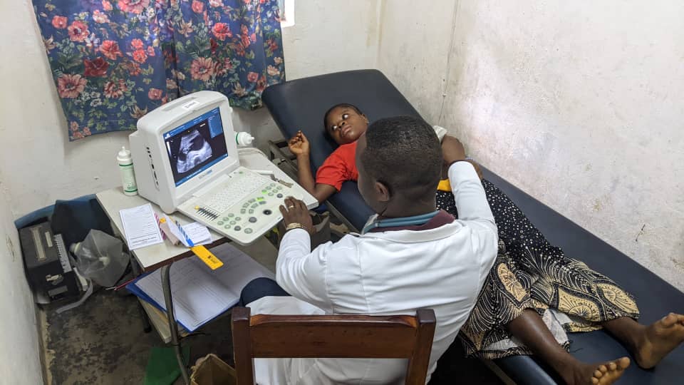 Bâtiment principal de l'hôpital