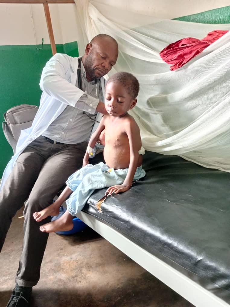 Bâtiment principal de l'hôpital